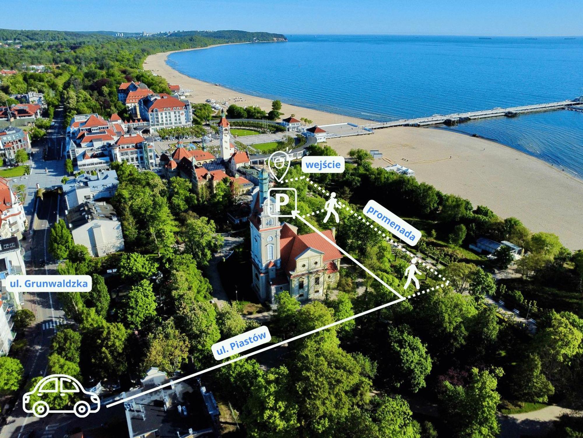 Seaside Sopot - Tuz Przy Plazy Bed & Breakfast Exterior photo